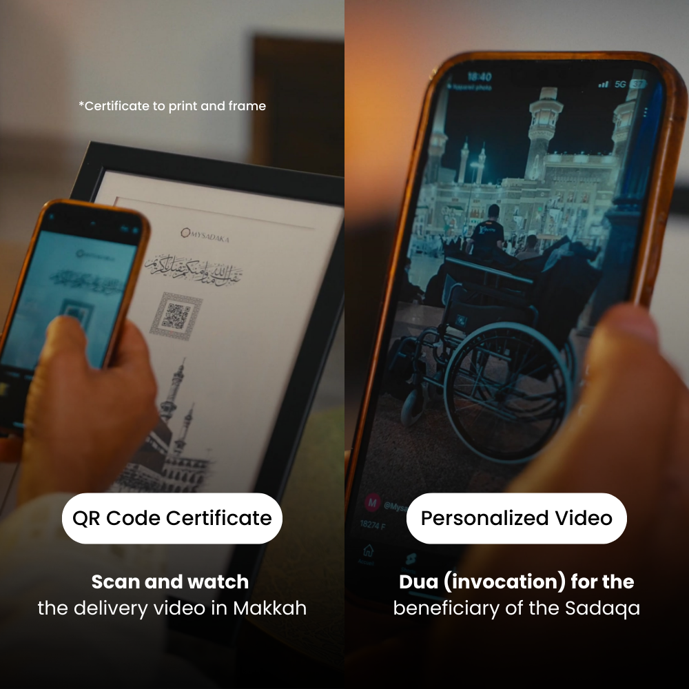 Mi silla de ruedas en La Mecca