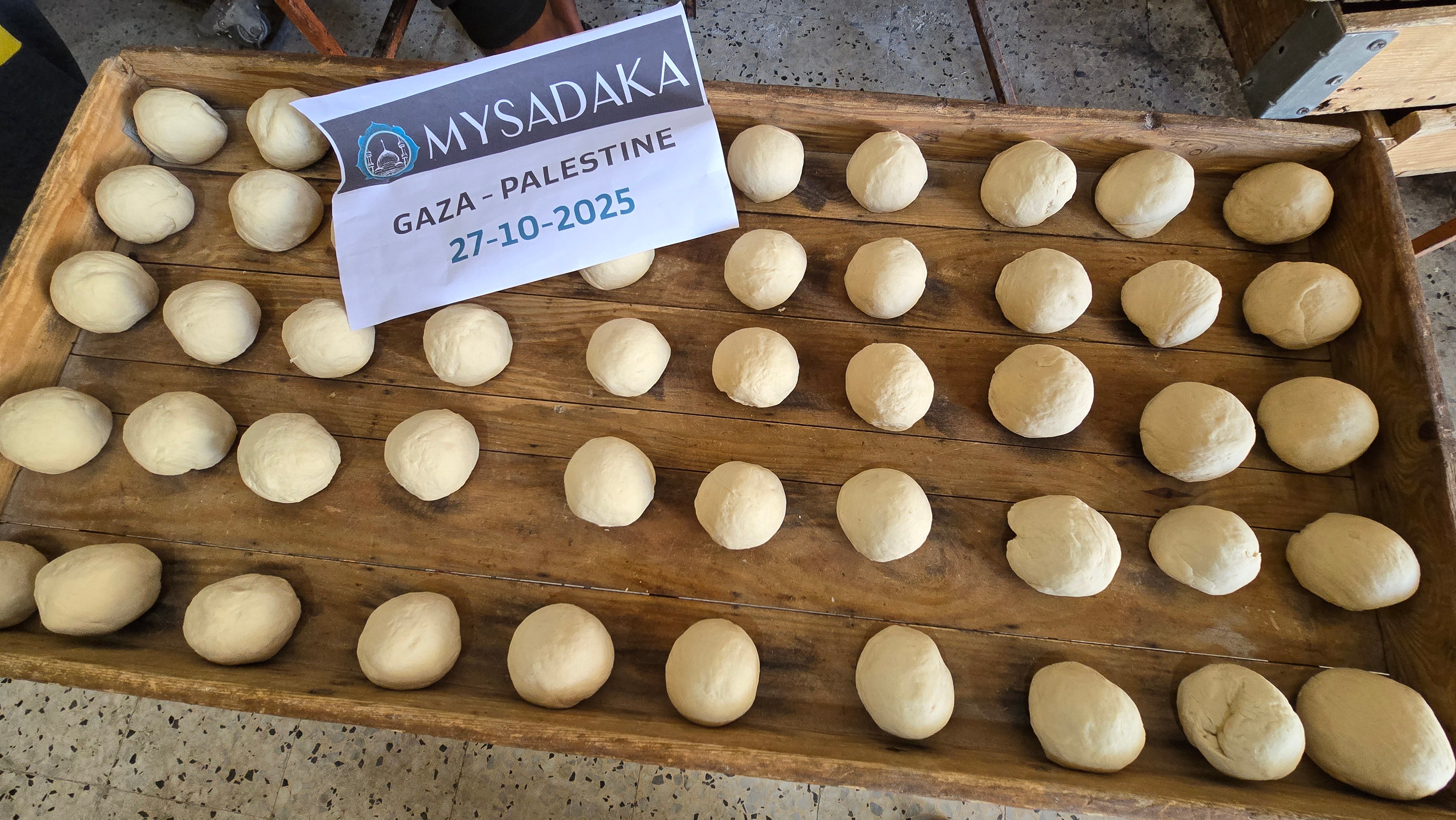 Pain Palestinien pour 20 personnes