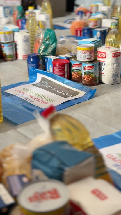 Colis Alimentaire à Gaza